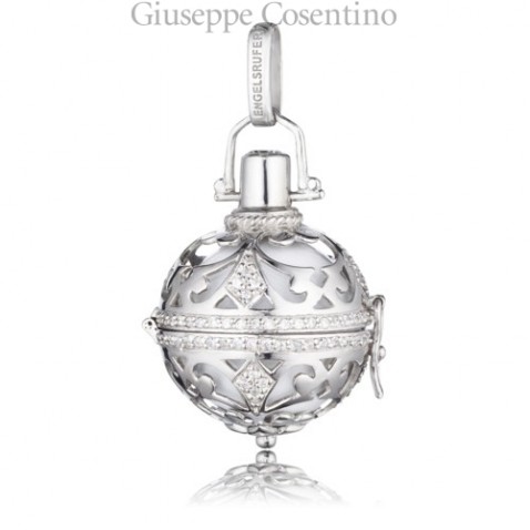 ENGELSRUFER WHITE LARGE WITH CUBIC ZIRCONIA ENGELSRUFER WHITE LARGE WITH CUBIC ZIRCONIA
