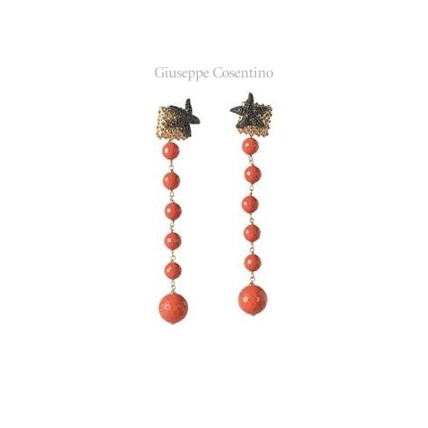 Misis earrings with starfish Misis earrings with starfish