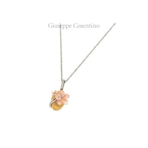 Misis collana con fiori di madreperla Misis collana con fiori di madreperla