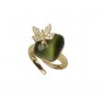 Misis ring with butterfly