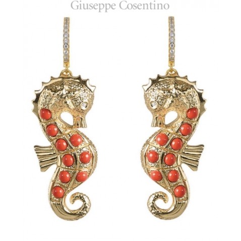 Misis earrings Hippocampus