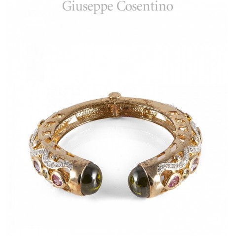 Bracciale pietre cabochon oliva