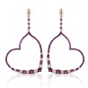 Mediterraneo heart earrings Positano 