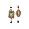 Lebole earrings INDIAN LITTLE VIOLET