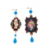 Lebole earrings INDIAN GREAT BLUE
