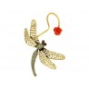 Alcozer Bdragonfly-shaped Earrings