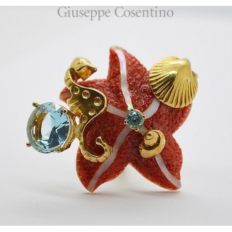 Anello con hotsell stella marina