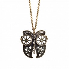 Alcozer owls necklace