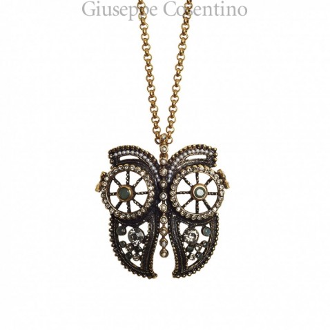 Alcozer Collana con Civetta Alcozer Collana con Civetta