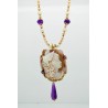 Necklace with cameo