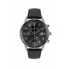 Pryngeps Chronograph watch Men in steel, black dial