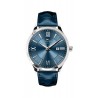 Pryngeps Men's watch in steel, blue dial.