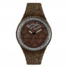 Braccialini,OROLOGIO COLOUR TOUCH CUORI MARRONE