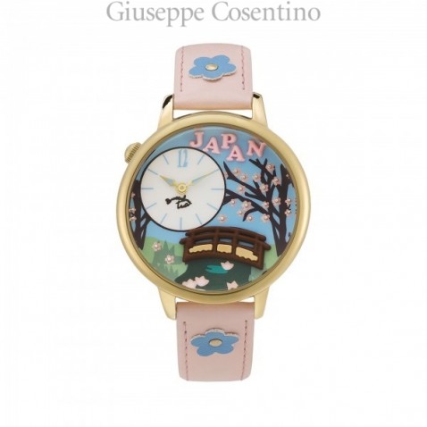 Braccialini,OROLOGIO CARTOLINA GIAPPONE 