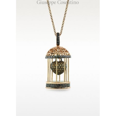 Azhar, Cage Pendant with heart