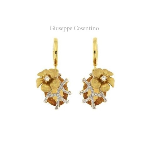 Misis, earrings LISIANTHUS collection