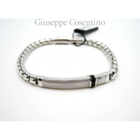 Bracelet Zancan Cosmopolitan Collection 925 blacks and spinels