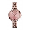 Clock Woman Pinko steel rose