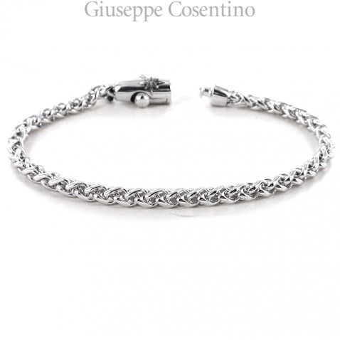 Bracciale da uomo Zancan in argento 