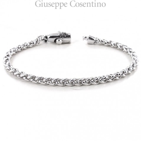 Men's bracelet silver Zancan