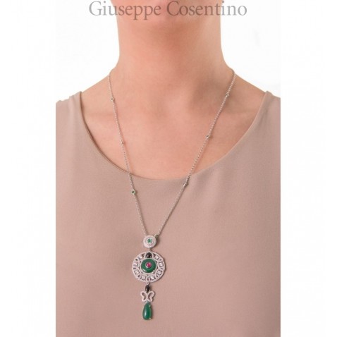 Last Edition, Pendant with green plant Last Edition, Pendant with green plant
