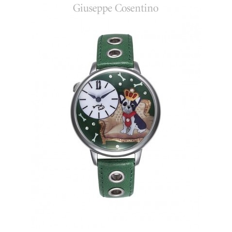 Braccialini, WATCH DOG WITH CROWN