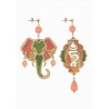 Lebole, Bonheur Elephant Earrings