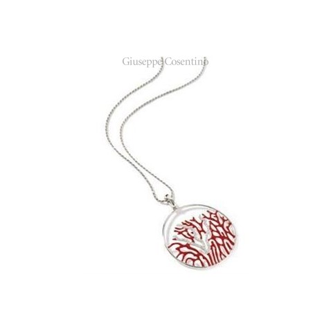 Misis REEF PARTY, Pendant with coral Misis REEF PARTY, Pendant with coral
