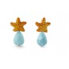 Misis ISLA MUJERES, Star Earrings