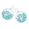 Misis REEF PARTY, Coral earrings