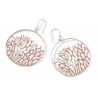 Misis REEF PARTY, Coral earrings