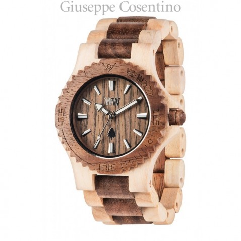WATCH WEWOOD - DATE BEIGE NUT WATCH WEWOOD - DATE BEIGE NUT