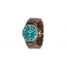 OROLOGIO WEWOOD - DATE MB Choco Rough Emerald