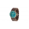 OROLOGIO WEWOOD - DATE MB Choco Rough Emerald