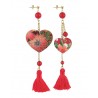 Lebole, Kokoro Red earrings