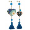 Lebole, Kokoro Blue earrings