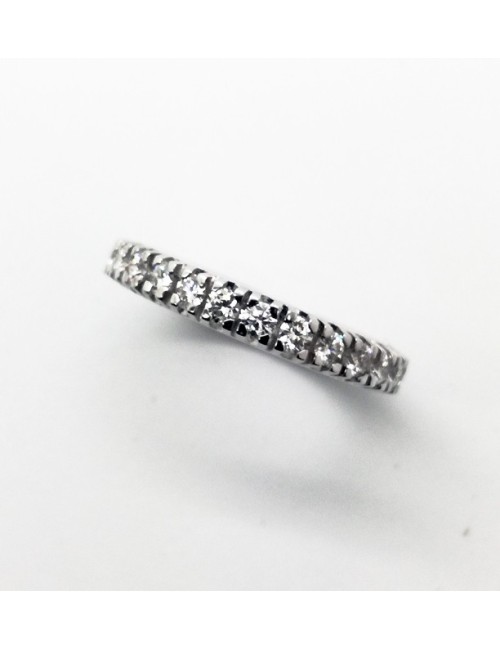 Eternity round ring