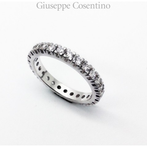 Anello Veretta giro Eternity