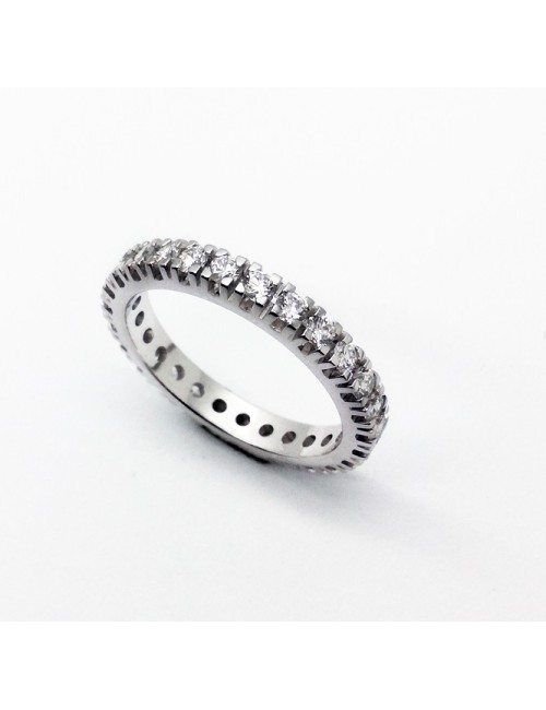 Eternity round ring