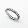 Eternity round ring