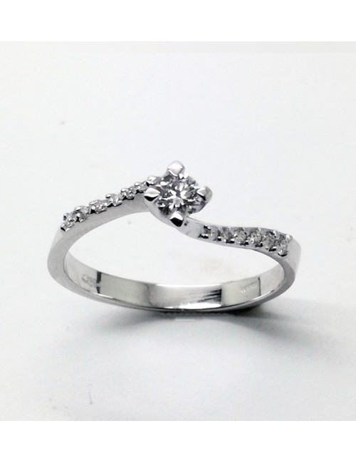 Anello Solitario  Valentino