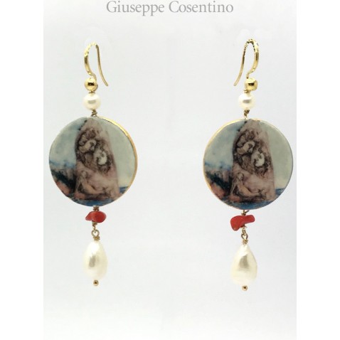 "Pizzomunno & Cristalda" earrings