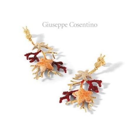 Misis, Gorgonia Earrings