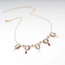 Collana Cameo Italiano con puttini