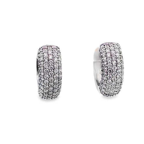 Cerchio con Diamanti Naturali 1,34 ct in oro bianco