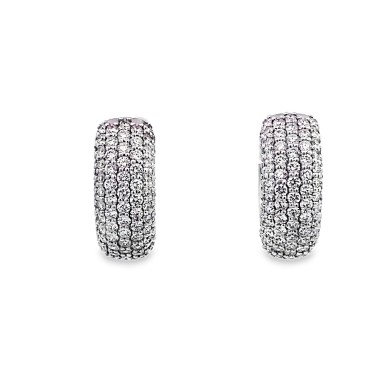 Cerchio con Diamanti Naturali 1,34 ct in oro bianco