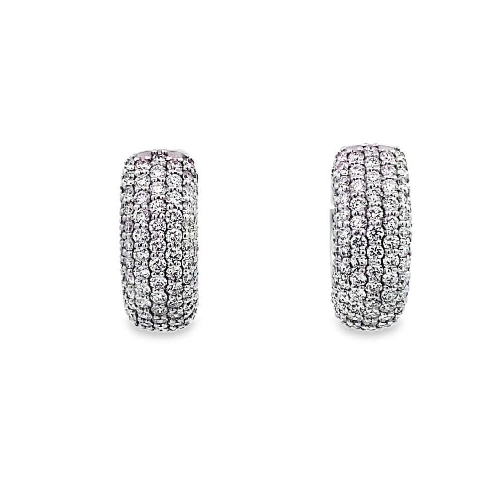 Cerchio con Diamanti Naturali 1,34 ct in oro bianco