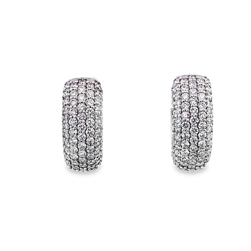 Cerchio con Diamanti Naturali 1,34 ct in oro bianco