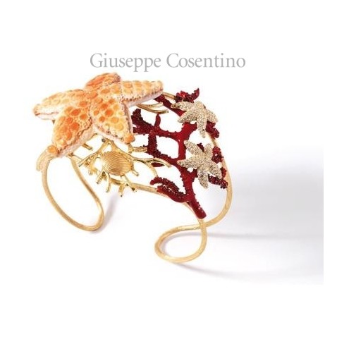 Bracciale in argento placcato oro Misis