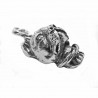 Pendente raffigurante pitbull in argento 925 millesimi
